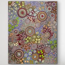 Load image into Gallery viewer, "Women Hunting Story" original Aboriginal painting by Julieanne Turner Nungurrayi, 150cm x 116cm - authentic Indigenous Australian artwork
