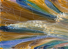 Load image into Gallery viewer, "Pantu (Salt Lake)" original Aboriginal painting by Janice Stanley, 132cm x 96cm - authentic Indigenous Australian artwork
