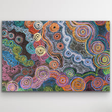 Load image into Gallery viewer, "Pututju Homeland (Caterpillar Dreaming)" original Aboriginal painting by Rhoda Tjitayi, 199cm x 131cm - authentic Indigenous Australian artwork
