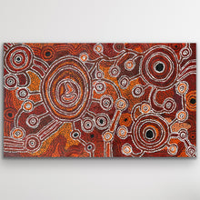 Load image into Gallery viewer, "Country" original Aboriginal painting by Daisybell Kulyuru, 115cm x 69cm - authentic Indigenous Australian artwork
