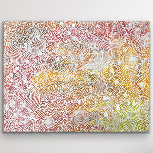 "Alhalkere" Janet Golder Kngwarreye 75cm x 57cm