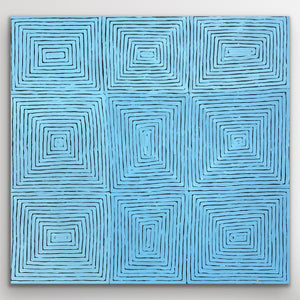 “Tingari" George Hairbrush Tjungurrayi 94cm x 88cm