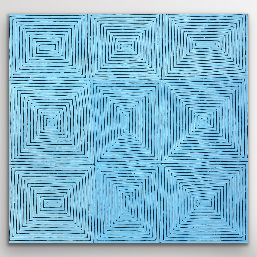“Tingari" George Hairbrush Tjungurrayi 94cm x 88cm