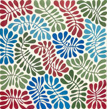Load image into Gallery viewer, Full image of "Bended Leaves (Watiya Tjuta)" Debra Nangala McDonald 150cm x 147cm
