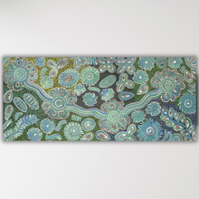 Load image into Gallery viewer, Bernadine Johnson Blue bush flower
