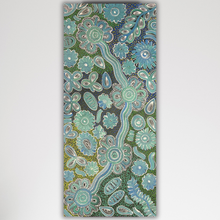 Load image into Gallery viewer, Bernadine Johnson Blue vertical Bush flower
