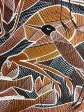 Load image into Gallery viewer, "Billabong Story" Eddie Blitner 60cm x 59cm close uo 
