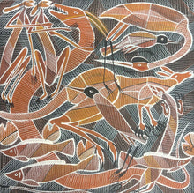 Load image into Gallery viewer, "Billabong Story" Eddie Blitner 60cm x 59cm full image
