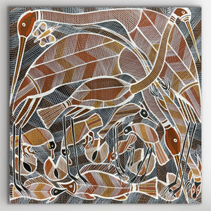 "Billabong Story" Eddie Blitner 61cm x 60cm