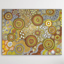 Load image into Gallery viewer, Colorful Aboriginal pattern with circular designs
