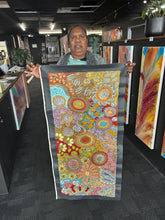 Load image into Gallery viewer, Julieanne Nungurrayi Turner painting on display at Farquhar Art Edwardstown gallery
