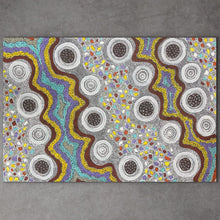 Load image into Gallery viewer, "Budgerigar Dreaming" original Aboriginal painting by Gwenda Turner Nungurrayi, 117cm x 80cm - authentic Indigenous Australian artwork

