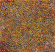 Load image into Gallery viewer, "Bush Plum" by Alvira Bird Mpetyane - full view of Aboriginal painting, 93cm x 86cm
