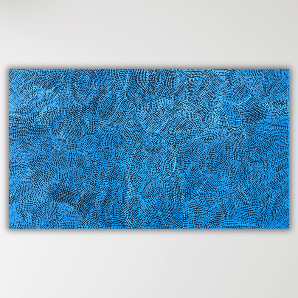 "Bush Yam Seeds" Joy Pitjara 155cm x 90cm