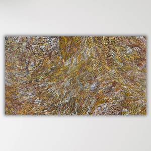 "Bush Yam Seeds" Joy Pitjara 156cm x 89cm