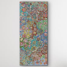 Load image into Gallery viewer, &quot;Bush Flowers&quot; Bernadine Johnson Kemarre 203cm x 89cm
