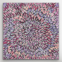 Load image into Gallery viewer, Radiating strokes and blended tones symbolise the medicinal leaves and their healing power.
