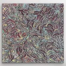 Load image into Gallery viewer, &quot;Bush Medicine Leaves&quot; Roxanne Pumani 61cm x 60cm
