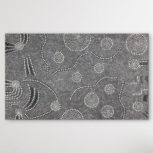 "Bush Onion" Nancy Martin Napangarti 144cm x 88cm