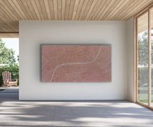 Load image into Gallery viewer, Bush Onion Aboriginal artwork by Tansy Martin displayed in modern interior
