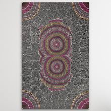 Load image into Gallery viewer, &quot;Bush Onion&quot; Nancy Martin Napangarti 89cm x 140cm
