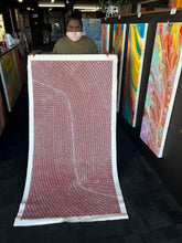 Load image into Gallery viewer, Bush Onion Aboriginal painting by Tansy Martin
