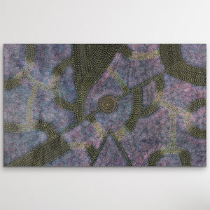 "Bush Plum" Roseanne Morton Petyarre 141cm x 88cm