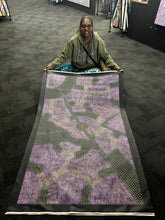 Load image into Gallery viewer, Aboriginal artwork “Bush Plum” by Roseanne Morton Petyarre displayed at Art by Farquhar Edwardstown gallery
