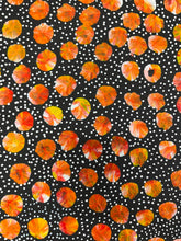 Load image into Gallery viewer, "Bush Plum" Aboriginal art by Alvira Bird Mpetyane - close-up detail, 93cm x 86cm

