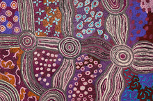 Load image into Gallery viewer, "Malilu" original Aboriginal painting by Kay Baker Tunkin, 88cm x 60cm - authentic Indigenous Australian artwork
