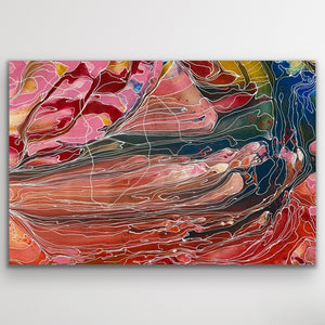 "Pantu (Salt Lake)" Janice Stanley 117cm x 79cm