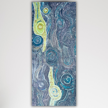 Load image into Gallery viewer, Carolanne Ken Aboriginal artwork blue
