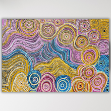 Load image into Gallery viewer, Caterpillar Dreaming Rhoda Tjitayi aboriginal painting
