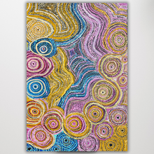 Load image into Gallery viewer, Caterpillar Dreaming vertical Painting
