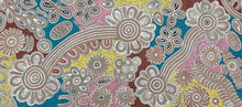 Load image into Gallery viewer, "Bush Flowers" Bernadine Johnson Kemarre 93cm x 43cm
