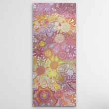 Load image into Gallery viewer, &quot;Country Landscape&quot; Farron Furber Jampitjinpa 200cm x 86cm vertical displayed on wall
