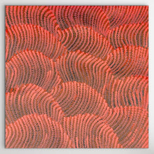 Load image into Gallery viewer, Red "Sand Dunes (Tali)" Maureen Nampijinpa Hudson 62cm x 62cm Central Desert Art 

