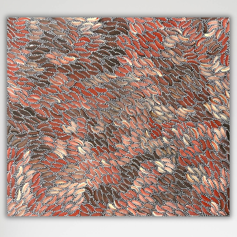 "Water Dreaming" Chantelle Nampijinpa Robertson 70cm x 63cm