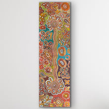 Load image into Gallery viewer, &quot;Bush Flowers&quot; Bernadine Johnson Kemarre 121cm x 37cm
