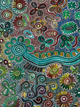 Load image into Gallery viewer, &quot;Bush Flowers&quot; Bernadine Johnson Kemarre 202cm x 87cm
