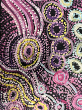 Load image into Gallery viewer, Colorful abstract pattern with circular shapes 
