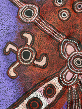 Load image into Gallery viewer, Close up of Original artwork by APY artist Sophia Tunkin
