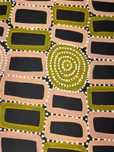 Load image into Gallery viewer, "Tingari" original Aboriginal painting by Walala Tjapaltjarri, 203cm x 103cm - authentic Indigenous Australian artwork
