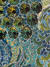 Load image into Gallery viewer, Close up Yam Dreaming original painting Rachael Nambula
