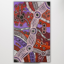 Load image into Gallery viewer, Collaboration by APY artist Sophia and Clarise Tunkin
