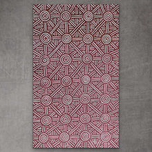 Load image into Gallery viewer, ollect original Aboriginal Seed Dreaming painting by Marshall Jangala Robertson with refined dots and traditional inspiration
