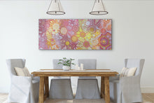 Load image into Gallery viewer, &quot;Country Landscape&quot; Farron Furber Jampitjinpa 200cm x 86cm displayed in dining room large artwork
