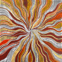 Load image into Gallery viewer, "Country" Rita Pula Loy 61cm x 60cm authentic central desert art from northern territory country landscape
