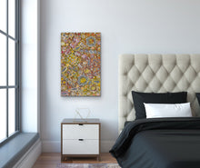 Load image into Gallery viewer, Authentic Aboriginal Artwork displayed in modern bedroom
