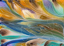 Load image into Gallery viewer, "Pantu (Salt Lake)" original Aboriginal painting by Janice Stanley, 125cm x 90cm - authentic Indigenous Australian artwork
